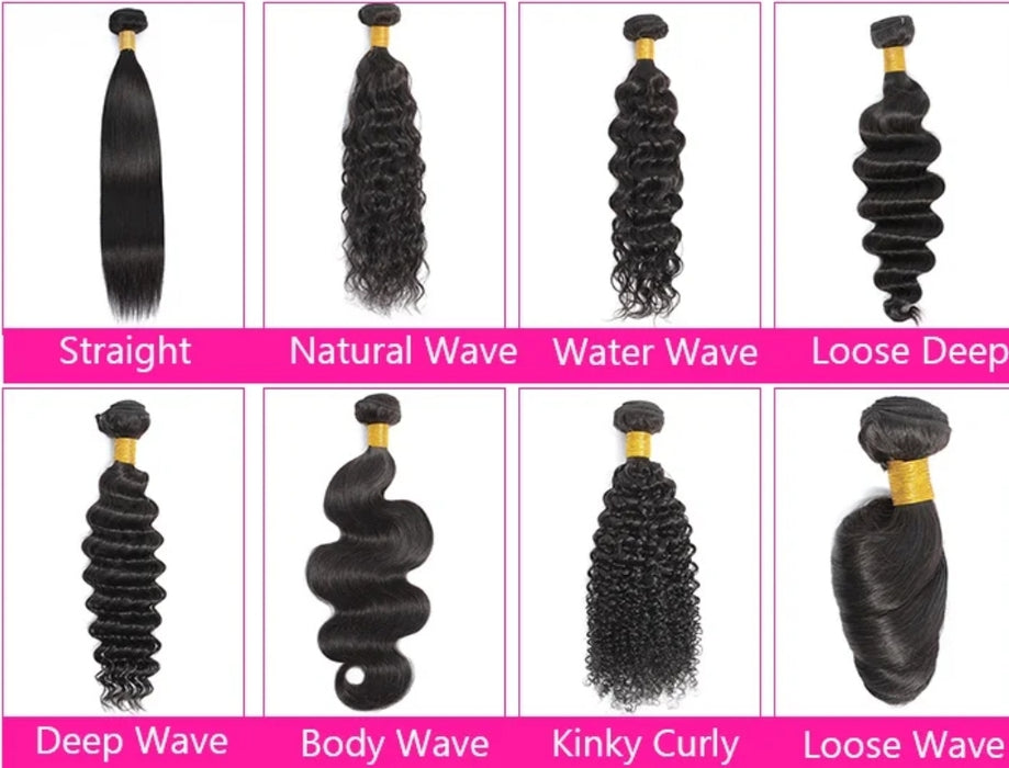 Remy Brazilian 100% Virgin Human Hair Bundles